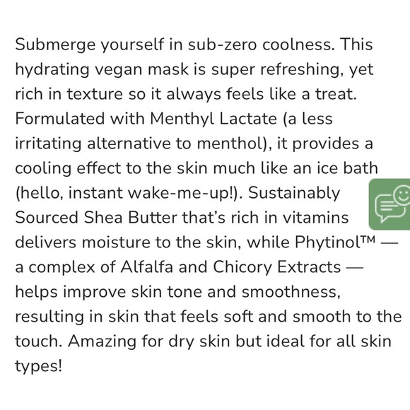 Arbonne Instant Cooling Moisture Mask With Peppermint - Picture 3 of 5